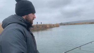 Буферное водохранилище, подкова 9 декабря 2021. Обкатываем мотор Сузуки 9.9-15