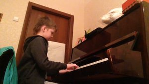 Старый мотив из сборника джазовых пьес для фортепьяно