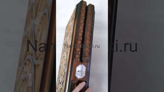 Резные нарды с волком "Акела" смотреть онлайн