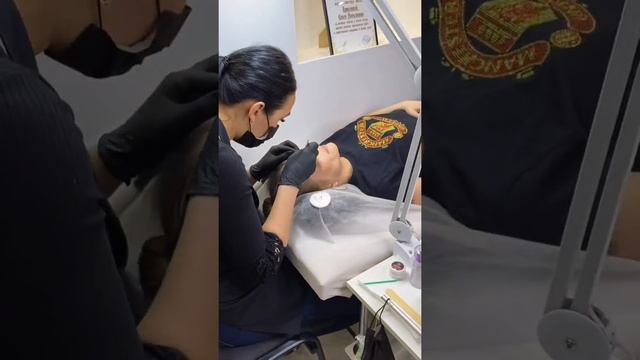 Снятие наращенных ресниц смотреть онлайн