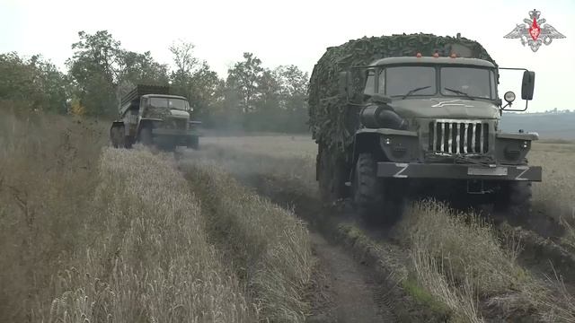 (Архив) Боевая работа расчётов РСЗО Град 2-го армейского корпуса Народной милиции ЛНР ВС РФ