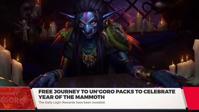 FREE Journey to Un'Goro Card Packs! - PVP Live - Hearthstone News
