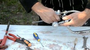 Как разобрать смеситель для душа