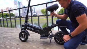 MiniPro mi618 Что за зверь??? Распаковка и обзор необычного электросамоката.