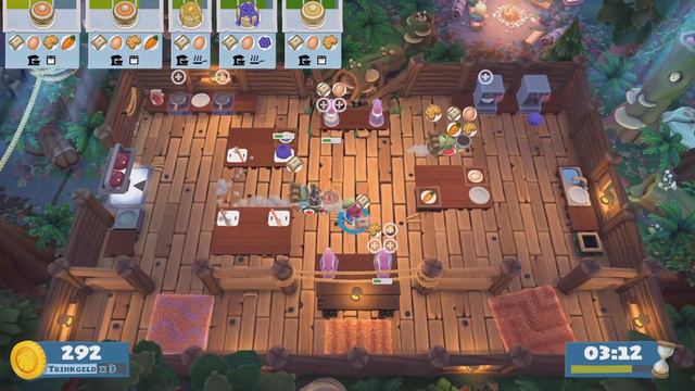 OVERCOOKED 2 🐇 Campfire Cook Off 🍴 05 - Gib mir was aus deinem Sack смотреть онлайн