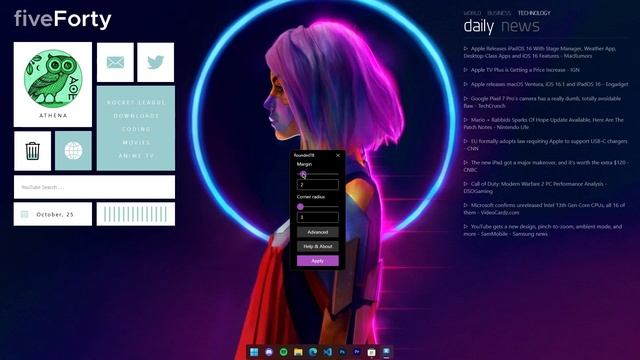 How to make Windows taskbar look like MacOS dock | No NEXUS launcher смотреть онлайн