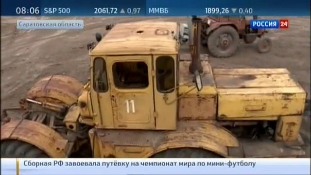 Фермер из Ершовского района хочет поднять тему утилизации старой сельхозтехники смотреть онлайн