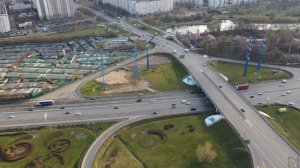 МКАД Алтуфьевское шоссе (До реконструкции развязки)