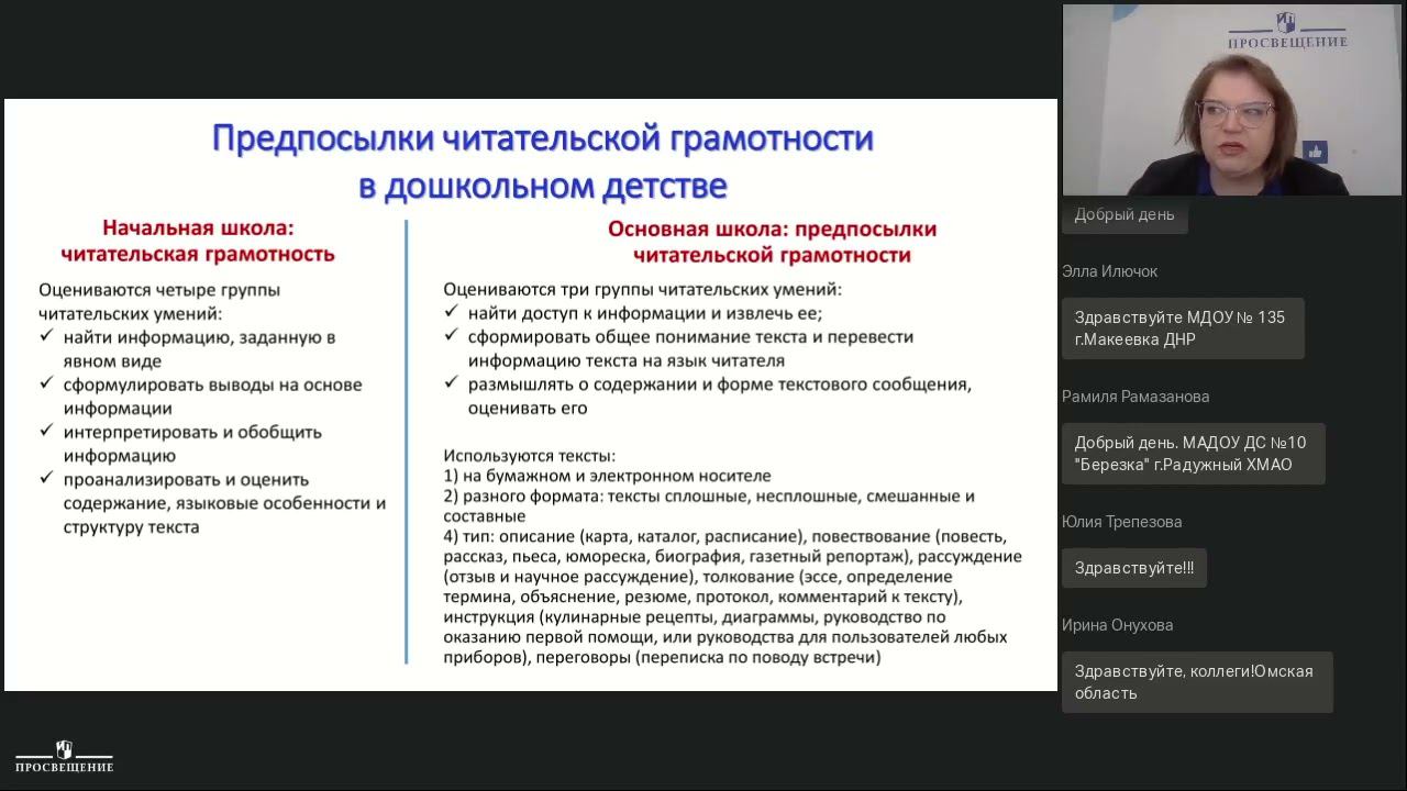 Читательская грамотность в дошкольном детстве
