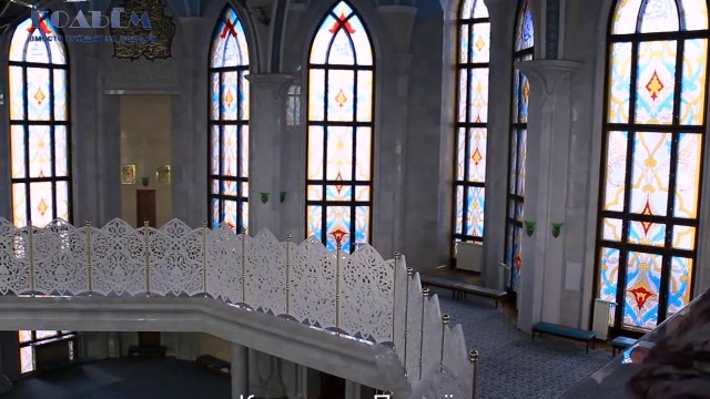 Внутри мечети Кул-Шариф в Казани, http://pkfpodem.ru, (912)498-48-88 смотреть онлайн