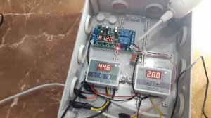 Автоматическая автономная вентиляция. Датчик влажности XH-W3005, температуры WX-W3001, времени YF-7