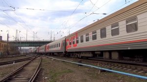 Электровоз ЭП1М-388 с поездом №140 Новосибирск — Адлер