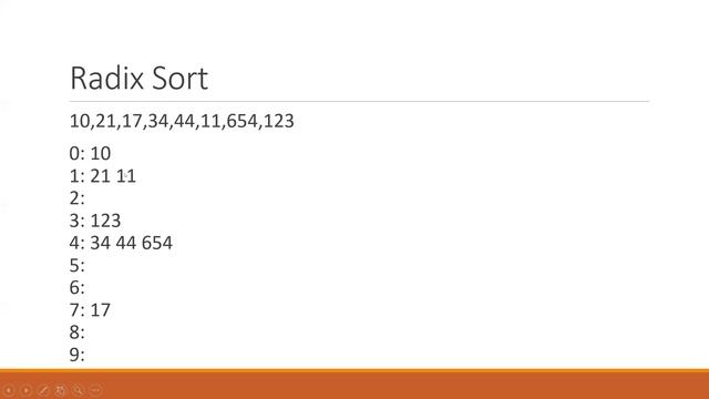 Selection Sort and Radix Sort