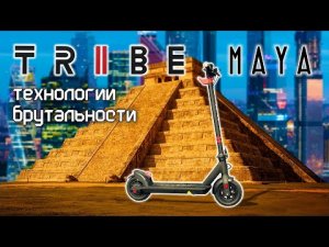 Tribe Maya компактный электросамокат с большими колесами.