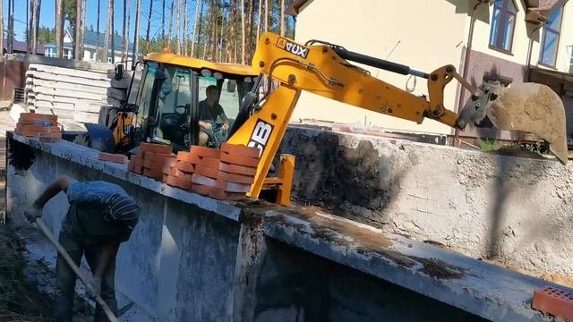 Продолжение работ по объёмной цементации грунтов