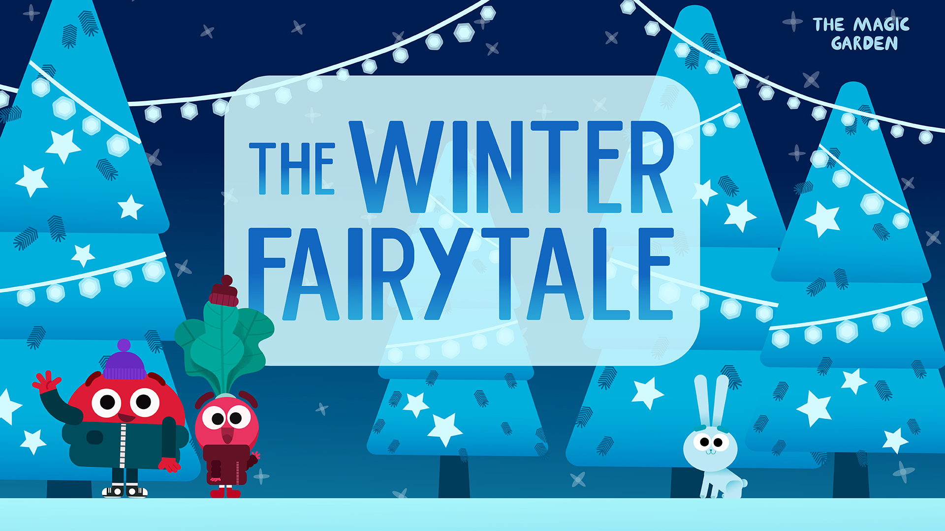 The Winter Fairy Tale ❄️ | Учим английский по мультикам | THE MAGIC GARDEN
