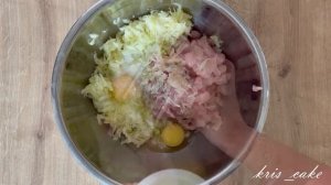 КУРИНЫЕ КОТЛЕТЫ С КАБАЧКОМ! Простой и вкусный рецепт!