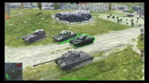 Премиальный Т42 и TNH 105/1000 Tanks Blitz Стоит ли дальше качать ветку евросоюза?