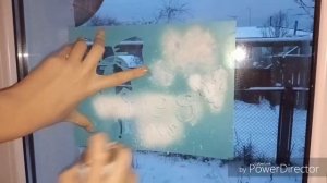 Украшаем окна с трафаретами и снегом из FIX price 2019 год