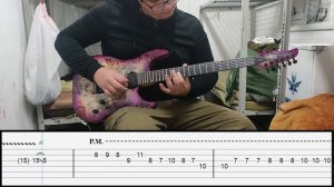 Dio - Holy Diver Guitar Solo With Tabs