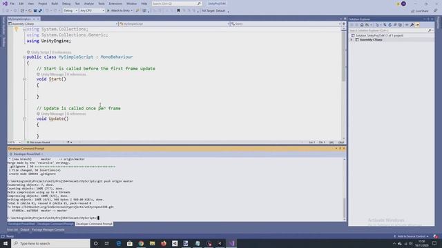 Setting Up | Unity Source Control | BitBucket and Visual Studio смотреть онлайн