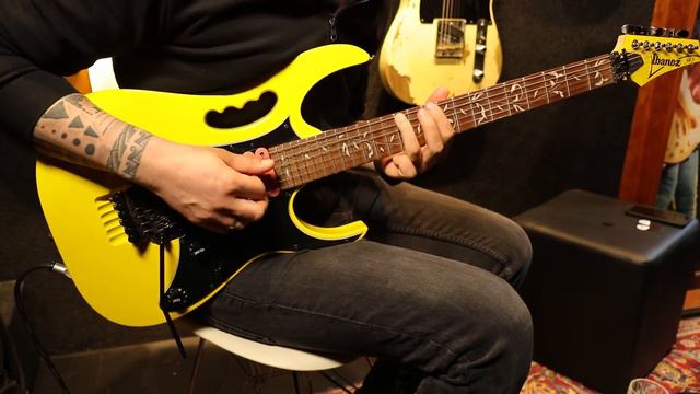 Ibanez Signature JEMJRSP-YE Steve Vai Yellow смотреть онлайн