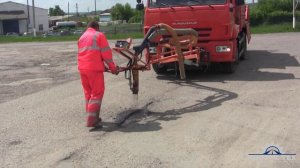 Дорожный ремонтер STRASSMAYR STP 1008 - ямочный ремонт