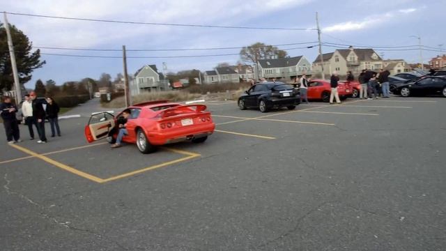 CLK63 AMG Black Series, Toyota Supra, Nissan GTR photo shoot on beach 1080p смотреть онлайн