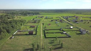 Деревня Желтухино с высоты птичьего полета