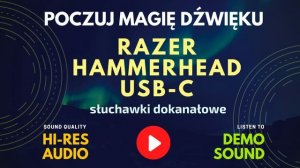 RAZER HAMMERHEAD USB-C & Android phone test demo sound 2