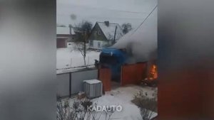 В Гусеве водители прогревали паяльной лампой бак с соляркой