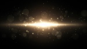 Анимированный абстрактный фон:  Золотые свечение