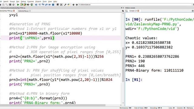 PRNG with Zaslavasky Map || Pseudo Random Number Generator смотреть онлайн