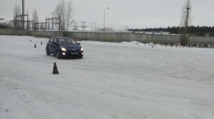 Зимний Базовый авто тренинг. Обучение безопасному вождению в экстремальных условиях. 