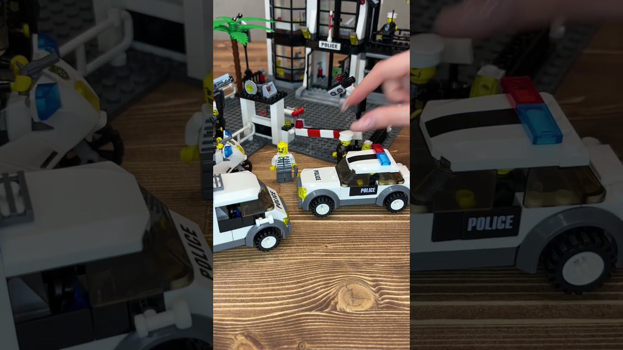 Конструктор полицейский участок аналог Lego #конструктордлядетей