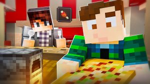 ПРЯТКИ НА КАРТЕ В ДОМЕ С ПИЦЦЕЙ В МАЙНКРАФТ