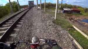 Покатушка на ВЕРХОВИНЕ с двигателем от МИНСК М1М (125cc)