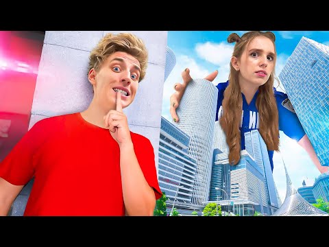 Прятки в САМОМ МАЛЕНЬКОМ ГОРОДЕ Челлендж ! смотреть онлайн