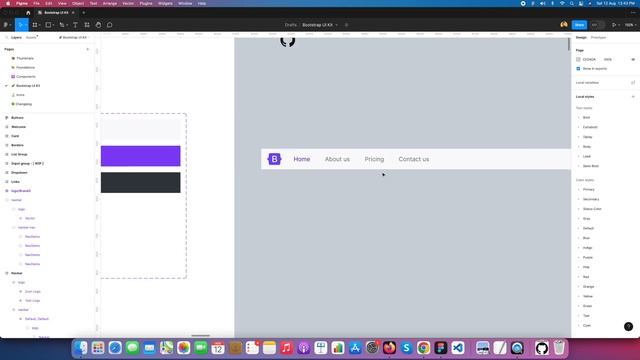 How to use Figma Bootstrap 5 UI kit Navbar Components? смотреть онлайн