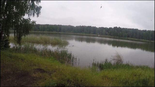 Рыбалка на озере. Ловля на ультралайт. Железногорск