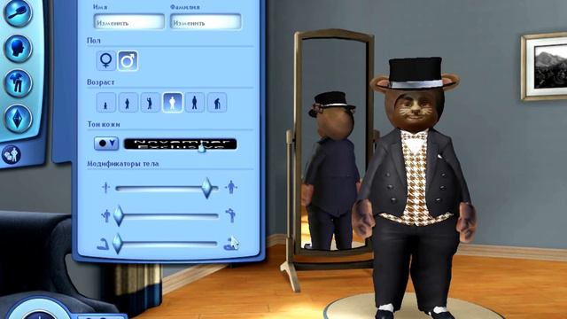 The Sims 3 Create a Sim - Teddy Mindal (создание персонажа) смотреть онлайн
