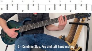 Primus - Lacquer Head Bass Solo Tutorial