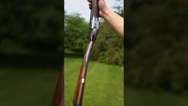 Unique Bent double barrelled shotgun