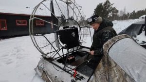 Аэролодка 420 и 320 мотор Loncin (Лончин) 35 /20