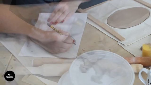Курс по лепке из глины в Твери! Создание тарелок! смотреть онлайн