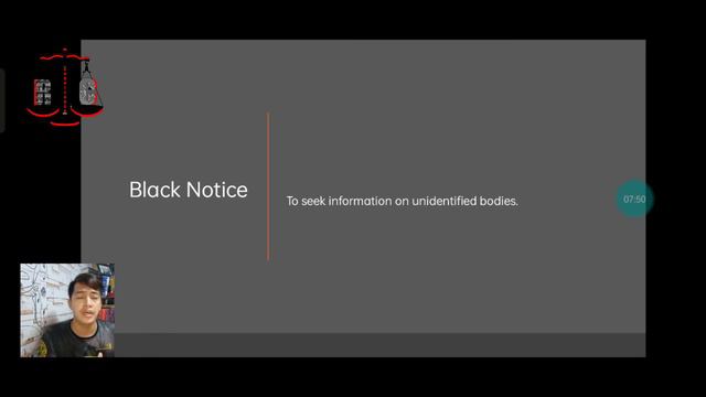 Comparative Policing System: Notices of Interpol
