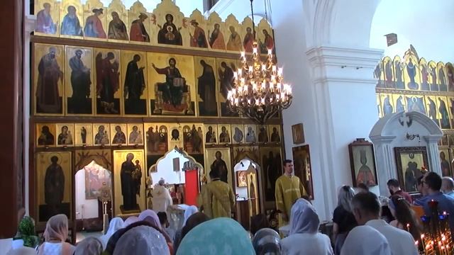 Литургия в неделю 9-ую по Пятидесятнице - день памяти святых отцев шести Вселенских Соборов смотреть онлайн