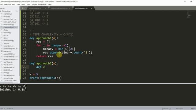How to solve a problem in an Interview | Counting Bits