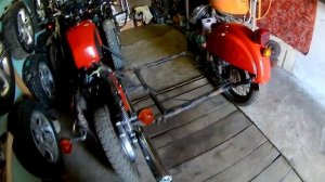 Боковой прицеп ИЖ