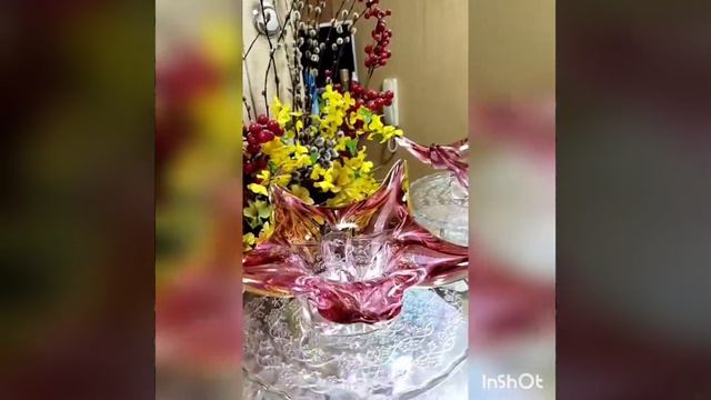 Ваза Богемия "Egermann" Прошлый век. смотреть онлайн